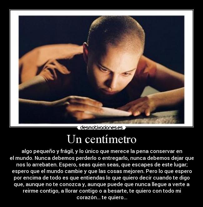 Un centímetro - 