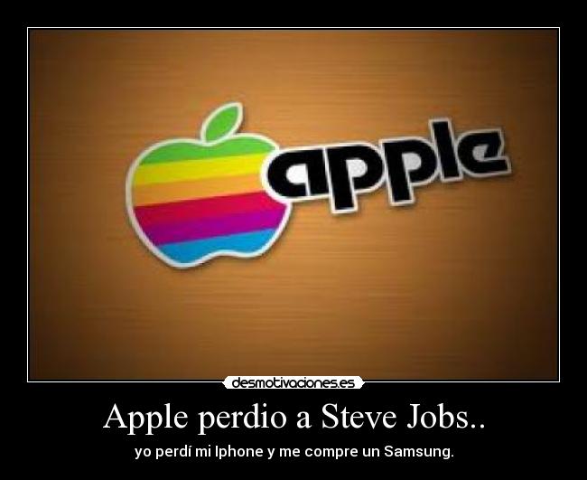 Apple perdio a Steve Jobs.. -