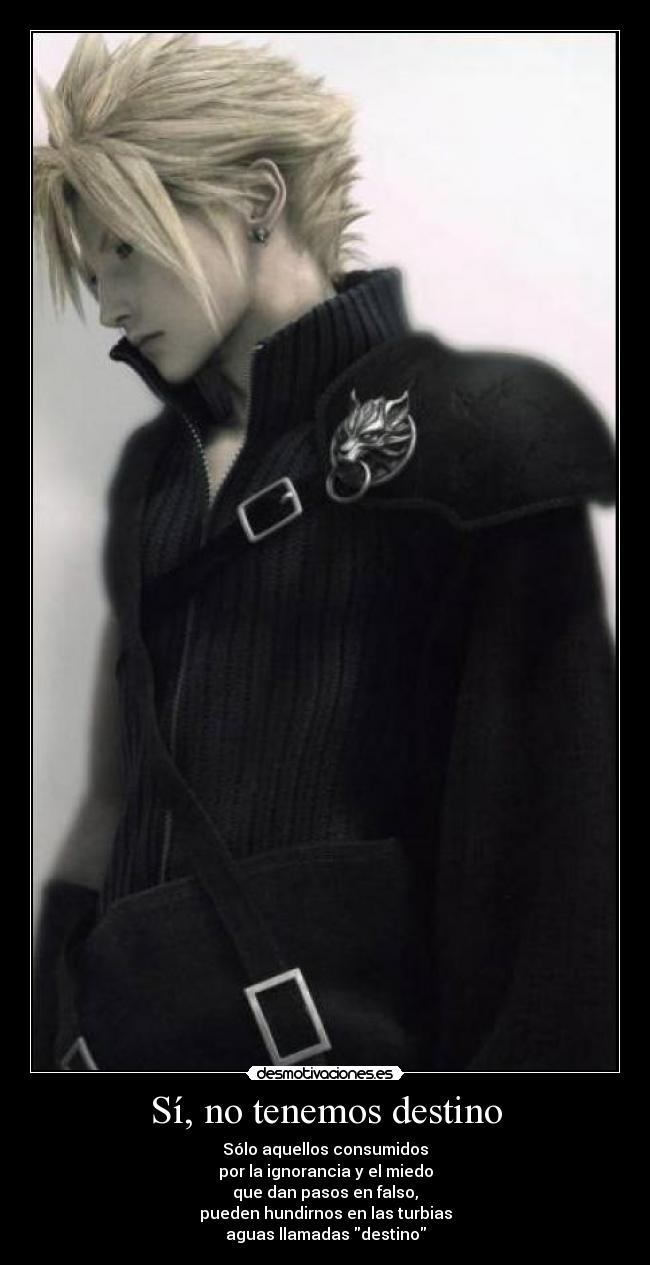 Sí, no tenemos destino - 
