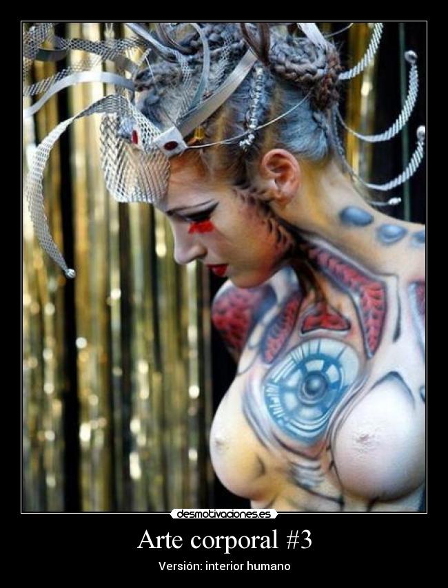 Arte corporal #3 - Versión: interior humano