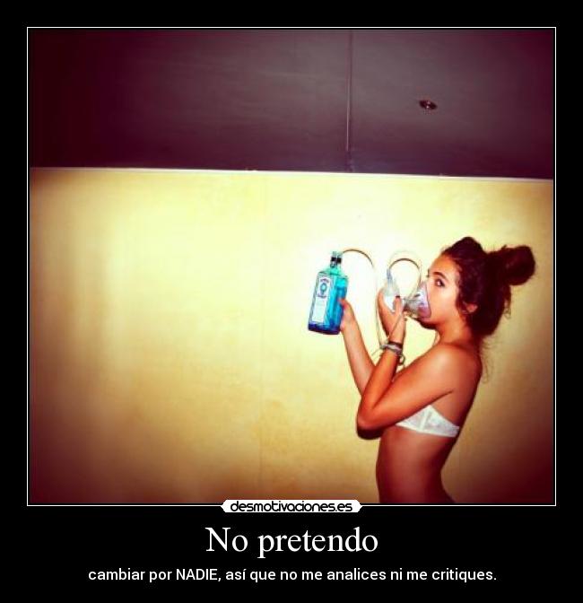 No pretendo - 