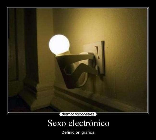 Sexo electrónico - Definición gráfica