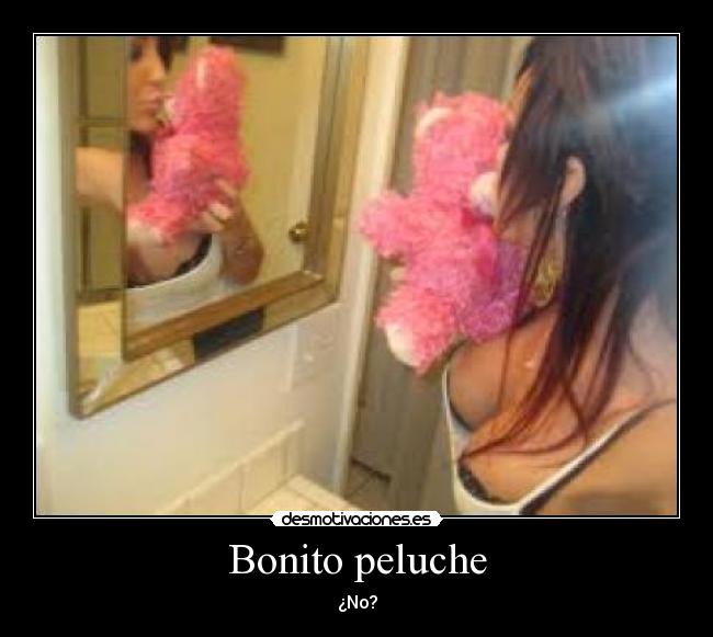 Bonito peluche - ¿No?