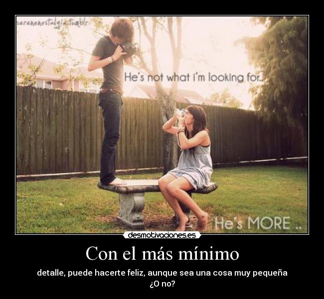 carteles minimo detalle hacer feliz pequena desmotivaciones