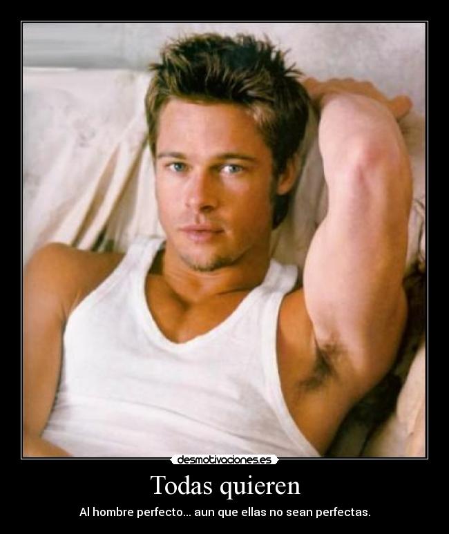 Todas quieren - Al hombre perfecto... aun que ellas no sean perfectas.