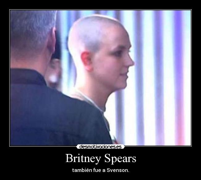 Britney Spears - también fue a Svenson.