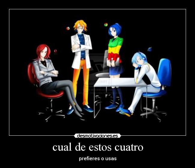 cual de estos cuatro -