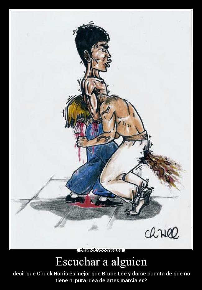 Escuchar a alguien -