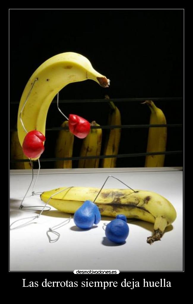 Las derrotas siempre deja huella -