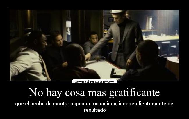 No hay cosa mas gratificante - 
