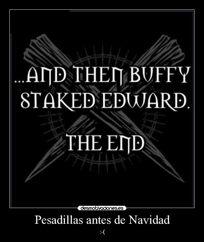 Pesadillas antes de Navidad - :-(