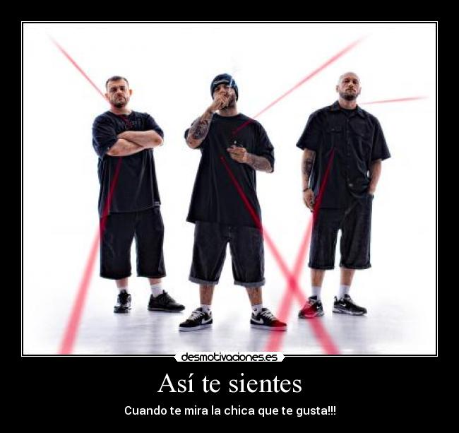 Así te sientes - Cuando te mira la chica que te gusta!!!