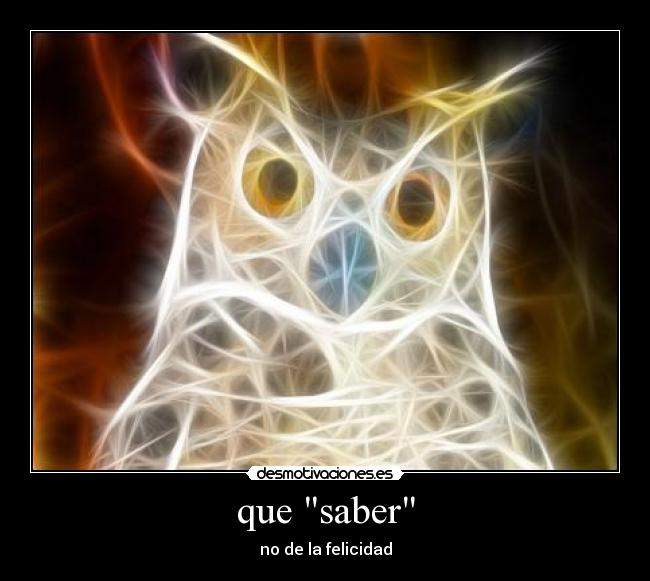 que saber -