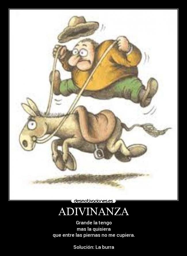 ADIVINANZA -
