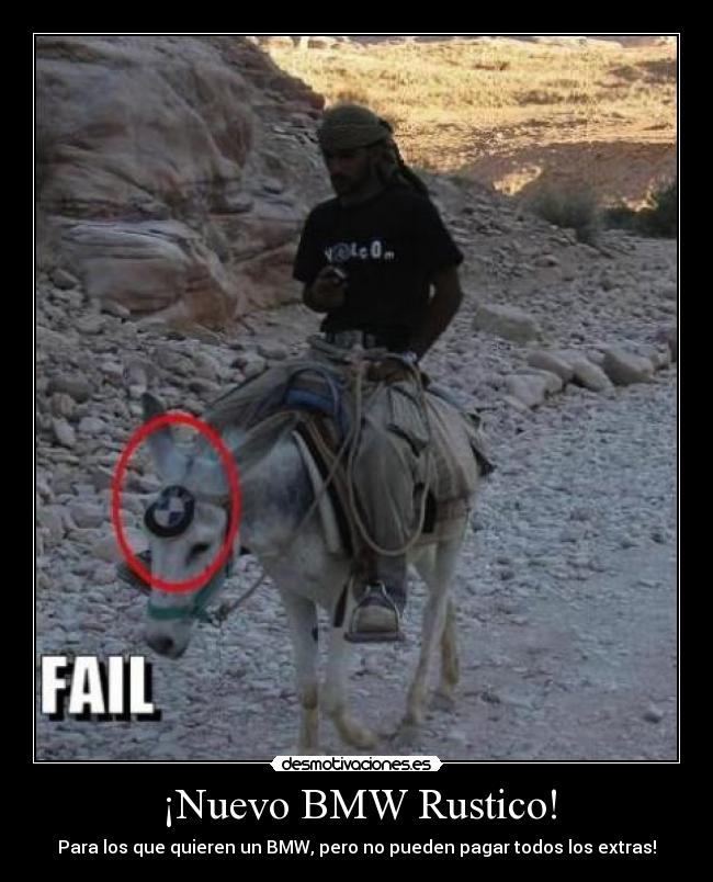 ¡Nuevo BMW Rustico! - 