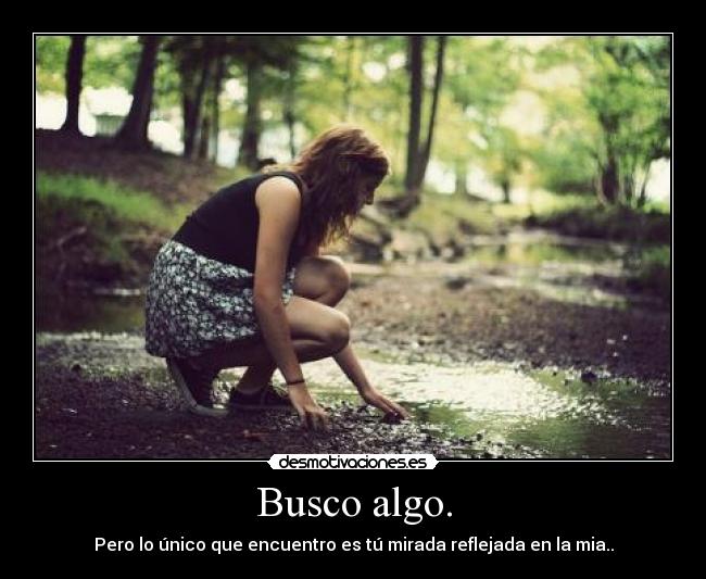 Busco algo. - 