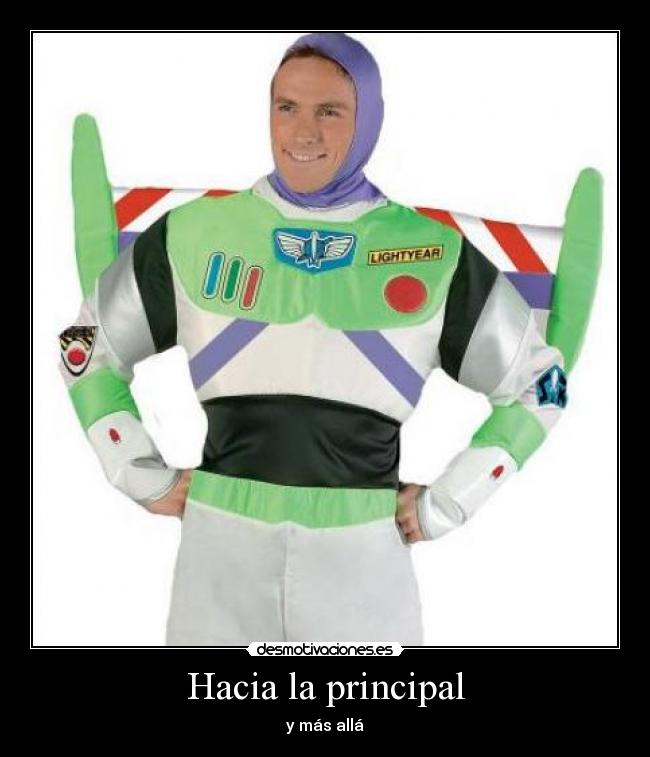 Hacia la principal - y más allá