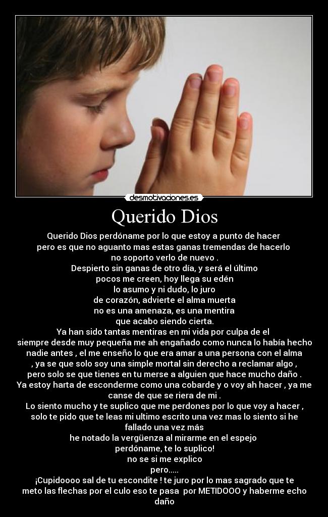 Querido Dios -