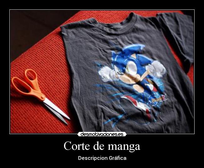 Corte de manga -
