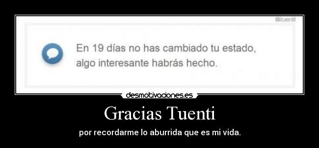 Gracias Tuenti - 