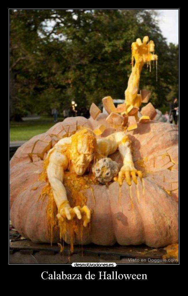 carteles calabaza halloween desmotivaciones