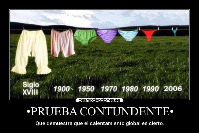 •PRUEBA CONTUNDENTE• - Que demuestra que el calentamiento global es cierto.