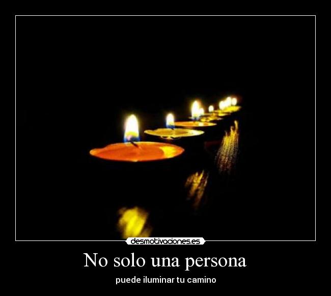 No solo una persona - 