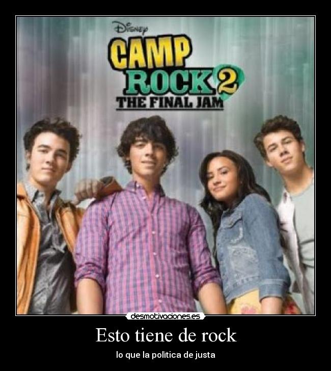 Esto tiene de rock -