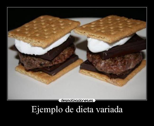 Ejemplo de dieta variada - 