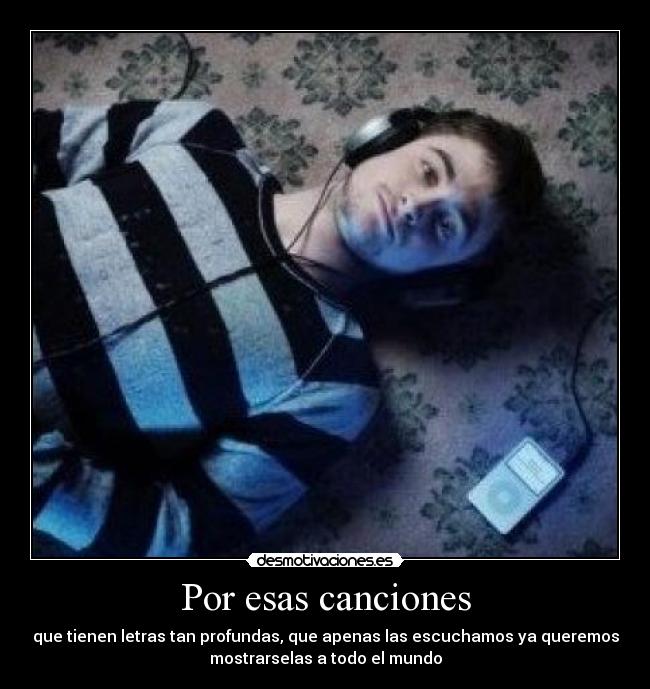 Por esas canciones -