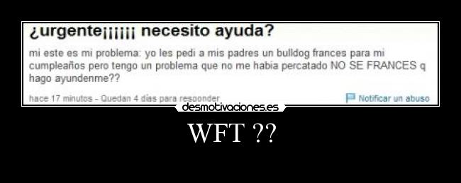 WFT ?? - 