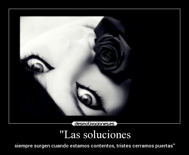 Las soluciones -
