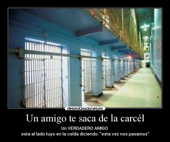 Un amigo te saca de la carcél - 