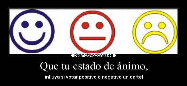 carteles votar animo desmotivaciones