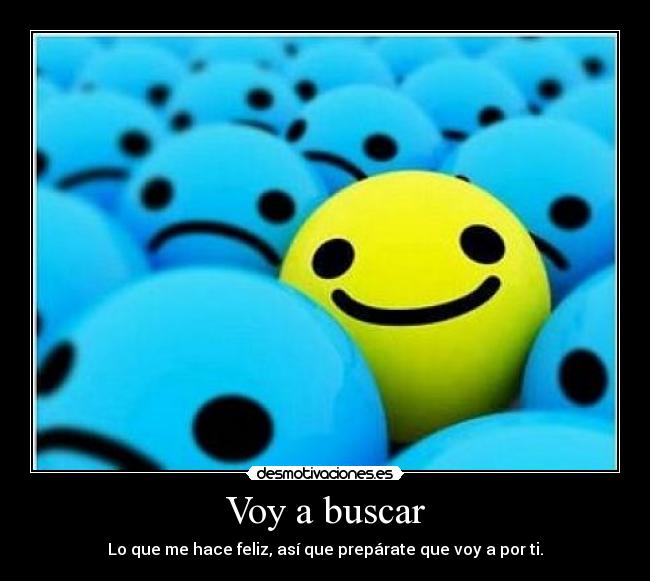 Voy a buscar -