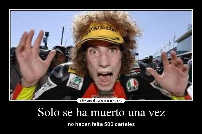 Solo se ha muerto una vez -