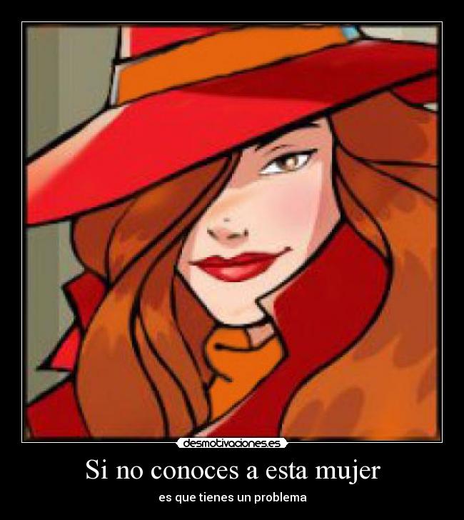 Si no conoces a esta mujer - es que tienes un problema