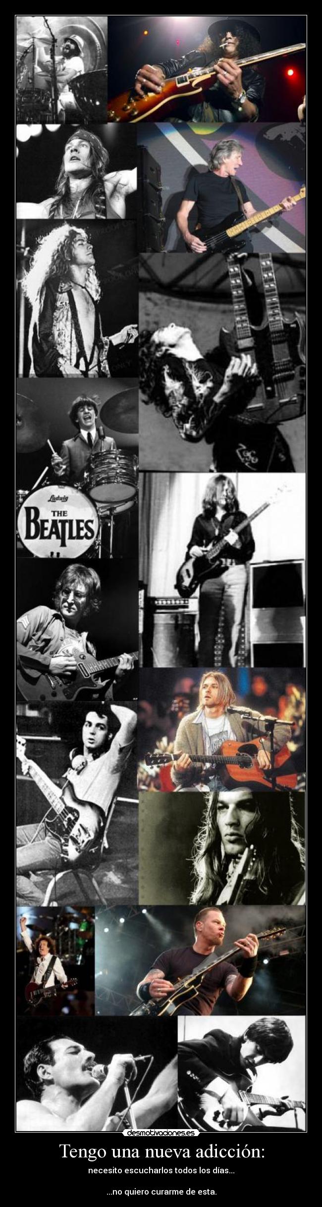 Tengo una nueva adicción: - necesito escucharlos todos los días...
...no quiero curarme de esta.