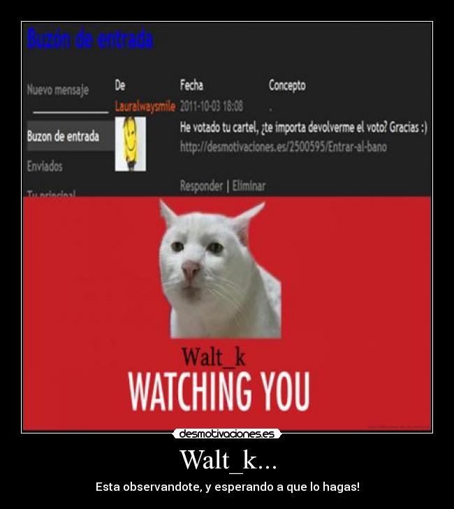 Walt_k... - Esta observandote, y esperando a que lo hagas!