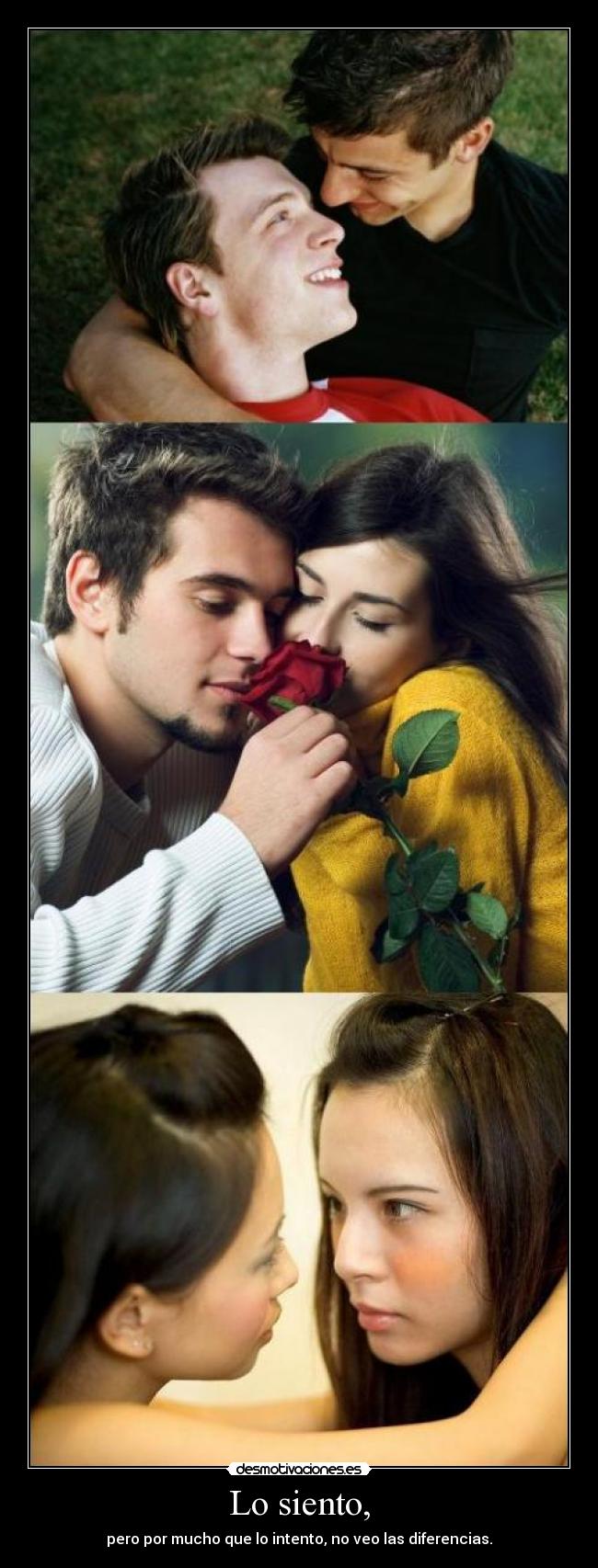 Lo siento, - pero por mucho que lo intento, no veo las diferencias.