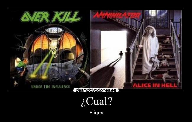 ¿Cual? - Eliges