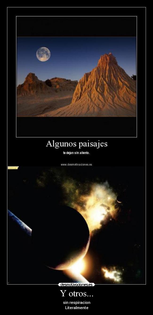 carteles paisajes desmotivaciones