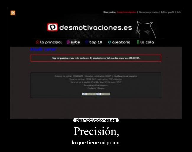 Precisión, - 