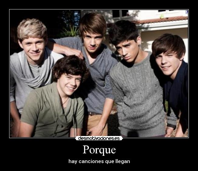 Porque - hay canciones que llegan