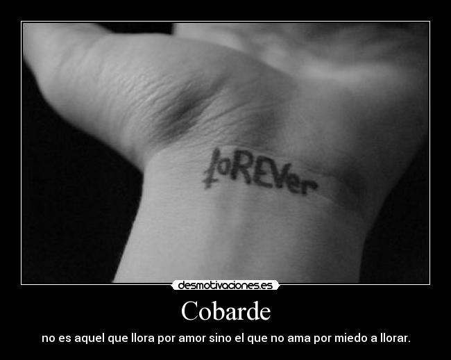 Cobarde -