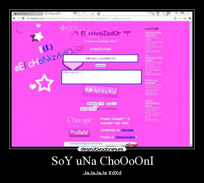 SoY uNa ChoOoOnI -
