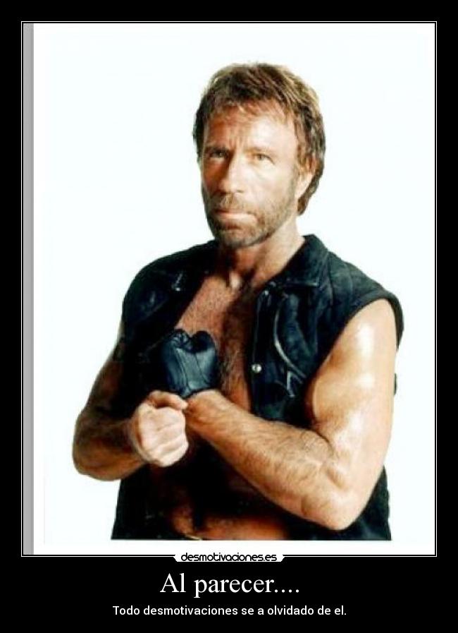 Al parecer.... - 