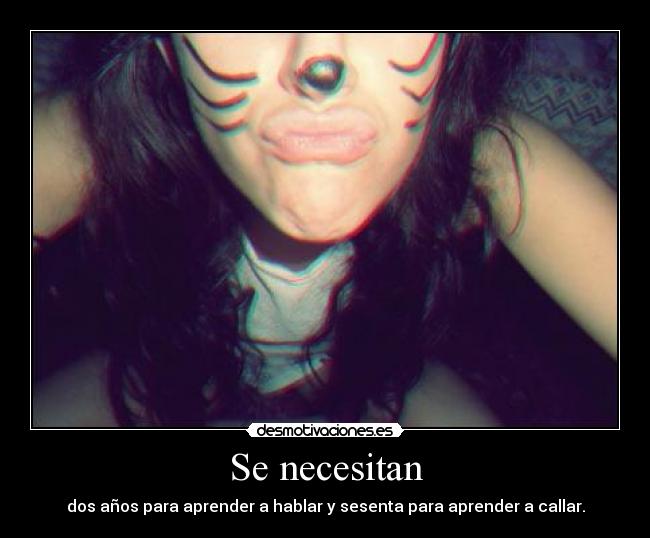 Se necesitan - 