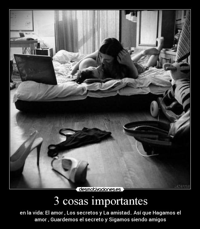 3 cosas importantes - 