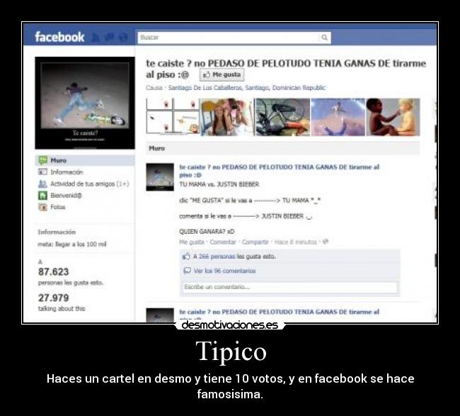 carteles que importa facebook desmotivaciones